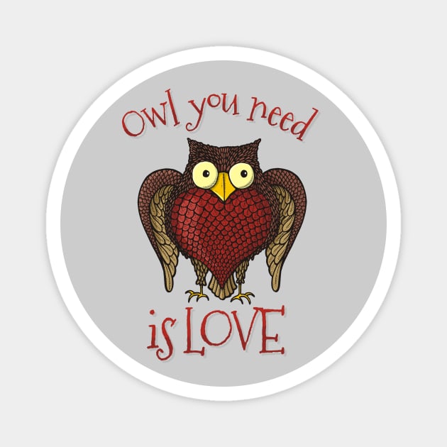 Owl you Need Magnet by sifis